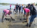 Students at Sears Island Maine
